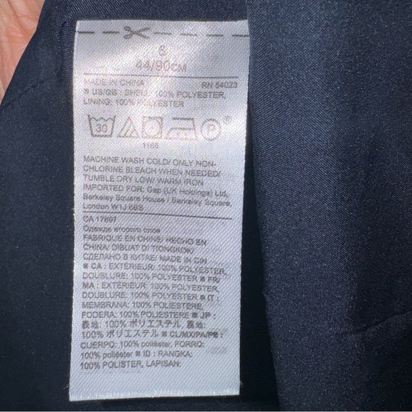 Banana Republic navy dress with pockets - Picture 5 of 7